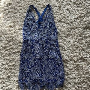 Free People Royal Blue Lace Dress